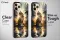 Cat Floral Sky Mon Animal Watercolor iPhone 16 Pro Phone Case - Image 3