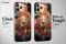 Cat Floral Sky Mon Animal Watercolor iPhone 16 Pro Phone Case - Image 5