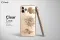 Clear Celestial Moon and Sun Stars Mystical iPhone 16 Pro Phone Case - Image 2