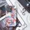 Collage Sea Blue Fruit iPhone 16 Pro Phone Case - Image 3