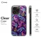 Colorful Peace Trippy Psychedelic Seamless iPhone 16 Pro Phone Case - Image 7