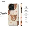 Cute and Whimsical Bear iPhone 16 Pro Phone Case - Image 5