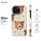 Cute and Whimsical Bear iPhone 16 Pro Phone Case - Image 6