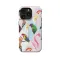 Diamond Collage Bird Square Parrot iPhone 16 Pro Phone Case - Image 1