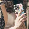 Diamond Collage Bird Square Parrot iPhone 16 Pro Phone Case - Image 4