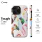 Diamond Collage Bird Square Parrot iPhone 16 Pro Phone Case - Image 5