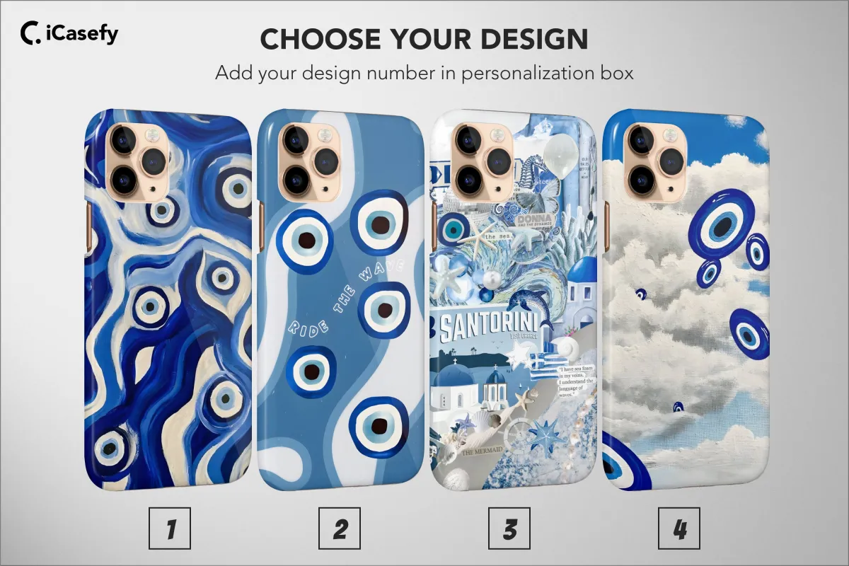 Evil Eye Luck All Seeing Eye Collage iPhone 16 Pro Phone Case - Image 1