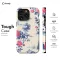 Fairy Flower French Toile De Jouy iPhone 16 Pro Phone Case - Image 5