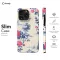 Fairy Flower French Toile De Jouy iPhone 16 Pro Phone Case - Image 6