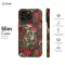 Fantasy Red Mushroom in Leafs iPhone 16 Pro Phone Case - Image 6