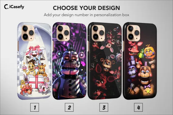 Five Nights at Freddy's Fnaf iPhone 16 Pro Phone Case - Image 1
