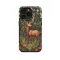 Floral Antelope iPhone 16 Pro Phone Case - Image 1