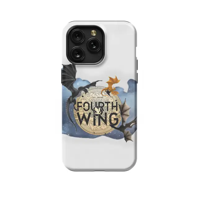 iPhone 16 Pro Dragon Fourth Wing Acotar Phone Case
