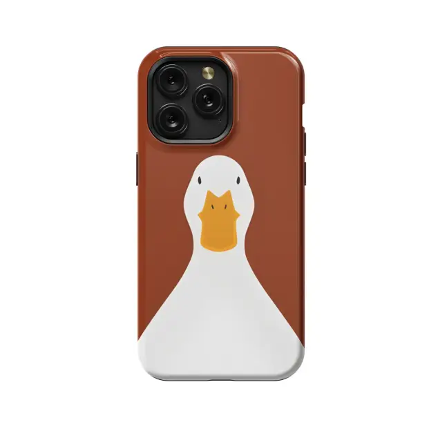 iPhone 16 Pro Funny Duck Phone Case