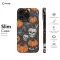 Halloween Spider Web Bat Skeleton Pumpkin Fall iPhone 16 Pro Phone Case - Image 6