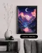 Night Court Print Velaris Acotar Feyre Rhysand Art Court of Thorns & Roses Inspired ACOTAR Digital Print Moon Lake City Mountain Stars Print iPhone 16 Pro Phone Case - Image 2