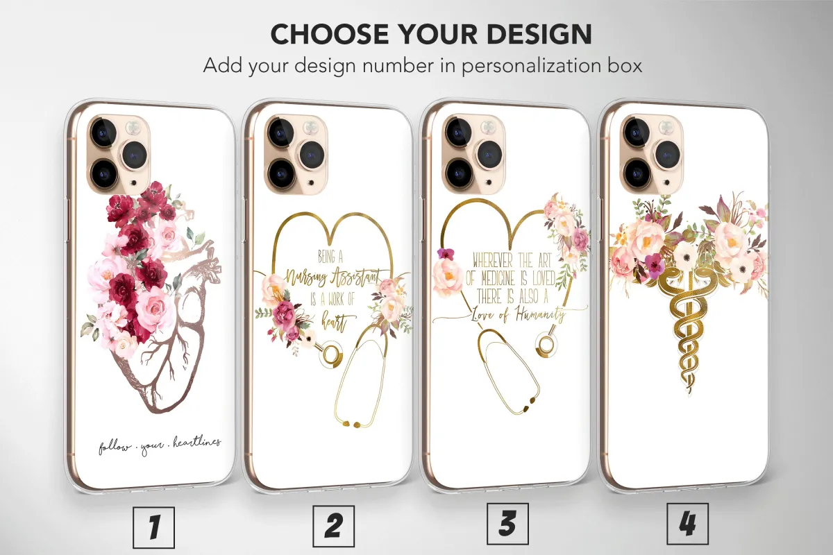 Nurse , Anatomy , Aesthetic , Hospital iPhone 16 Pro Phone Case - Image 1