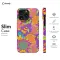Psychedelic Groovy Floral Mushroom iPhone 16 Pro Phone Case - Image 6