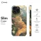 Red Cat Wild Flower iPhone 16 Pro Phone Case - Image 6
