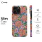 Retro Flower Watercolor Aesthetic Floral Summer Spring iPhone 16 Pro Phone Case - Image 5
