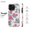 Romantic Toile De Jouy Red Rose iPhone 16 Pro Phone Case - Image 5