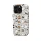Seamless Aesthetic Halloween Spooky Ghost Pumpkin Fall iPhone 16 Pro Phone Case - Image 1