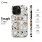 Seamless Aesthetic Halloween Spooky Ghost Pumpkin Fall iPhone 16 Pro Phone Case - Image 5