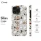 Seamless Aesthetic Halloween Spooky Ghost Pumpkin Fall iPhone 16 Pro Phone Case - Image 6