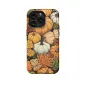 Seamless Autumn Aesthetic Pumpkin iPhone 16 Pro Phone Case - Image 1
