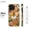 Seamless Autumn Aesthetic Pumpkin iPhone 16 Pro Phone Case - Image 6