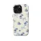 Seamless Blue Blueberry Coquette Bow iPhone 16 Pro Phone Case - Image 1