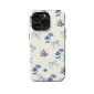 Seamless Blue Blueberry Coquette Bow iPhone 16 Pro Phone Case - Image 1