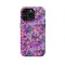 Seamless Colorful Peace Psychedelic iPhone 16 Pro Phone Case - Image 1