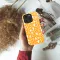 Seamless Pattern Cartoon Spooky Ghosts Bat Spider Web iPhone 16 Pro Phone Case - Image 2