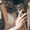 Vintage White Cat Book Lover Library iPhone 16 Pro Phone Case - Image 4