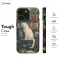 Vintage White Cat Book Lover Library iPhone 16 Pro Phone Case - Image 5