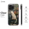 Vintage White Cat Book Lover Library iPhone 16 Pro Phone Case - Image 7