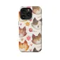 Watercolor Cat Day iPhone 16 Pro Phone Case - Image 1
