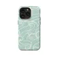 Wavy Sea Seamless iPhone 16 Pro Phone Case - Image 1