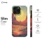 Western Cactus Southwest Landscape iPhone 16 Pro Phone Case - Image 6