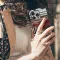 Western Desert Vintage Line Shape Retro iPhone 16 Pro Phone Case - Image 4