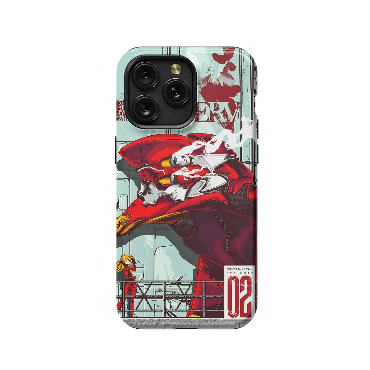 iPhone 16e Anime Evangelion Eva # Phone Case - Image 1