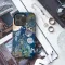 iPhone 16e Celestial Blue Stars Butterfly # Phone Case - Image 3