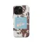 iPhone 16e Cowboy Country Western Cow Print Phone Case - Image 1