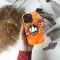 iPhone 16e Halloween Trippy Ghost Groovy Stay Weird Phone Case - Image 2