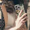 iPhone 16e Paper Flower Collage Phone Case - Image 4