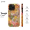 iPhone 16e Retro Groovy Hippie Floral Rainbow Trippy Phone Case - Image 5