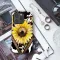 iPhone 16e Sunflower Country Cowboy Cowgirl Cow Print Phone Case - Image 3