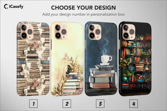 iPhone 5s Book Lover Bookish Aesthetic Cat Phone Case
