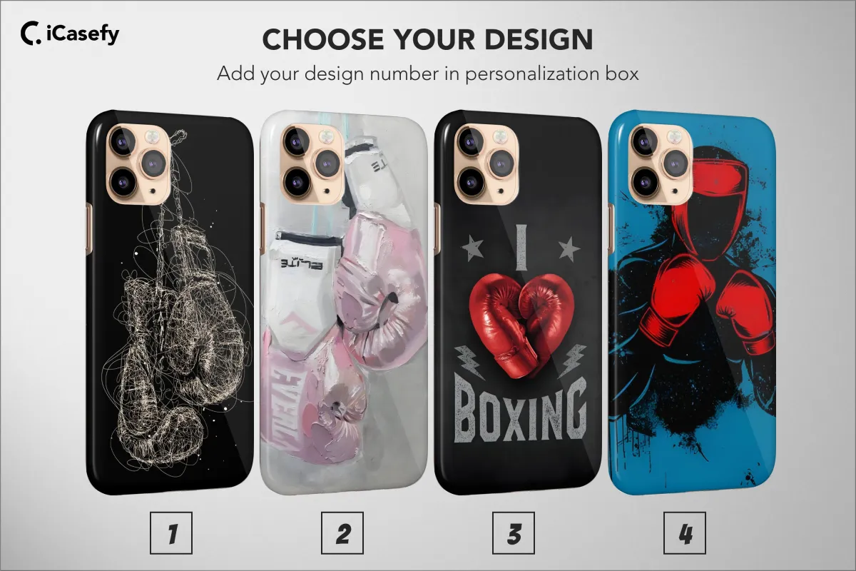 iPhone 5s Boxing Aesthetic Sports Box Phone Case - Image 1